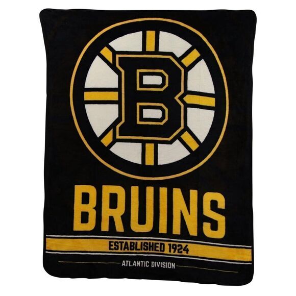 NHL Breakaway Super Soft Plush Throw Blanket (Columbus Blue Jackets) - Picture 1 of 8